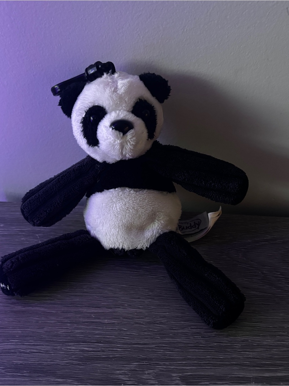 Scentsy Plush Panda Clip-On Keychain